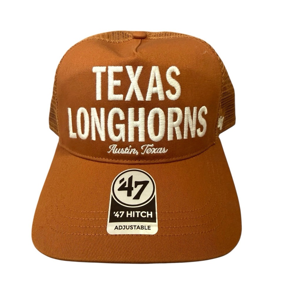 '47 Texas Longhorns Contemporary Hitch Trucker Hat OSFA Burnt Orange